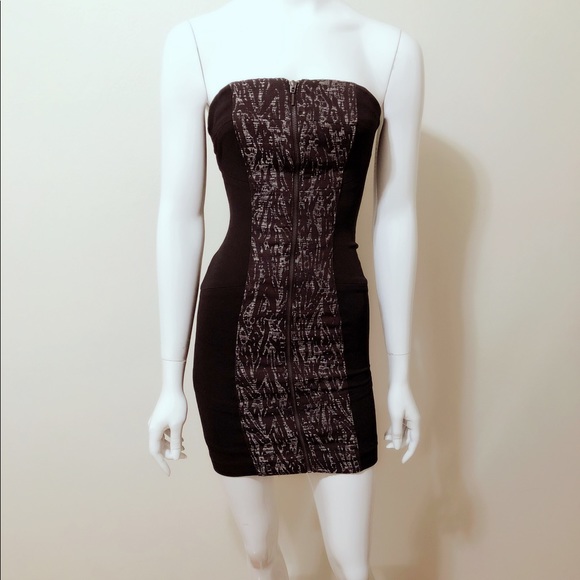 Strapless zippered dress - Picture 2 of 3